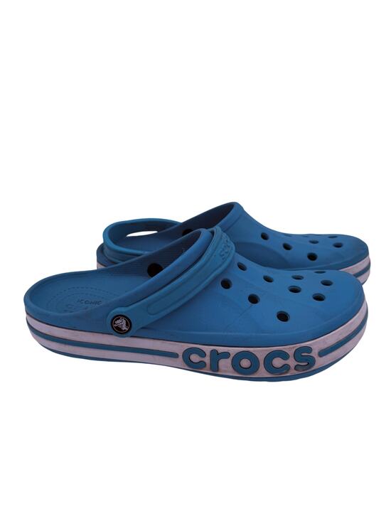 Crocs Men\'s Bayaband Turquoise Blue Clogs Sandals Size 13 main image 7